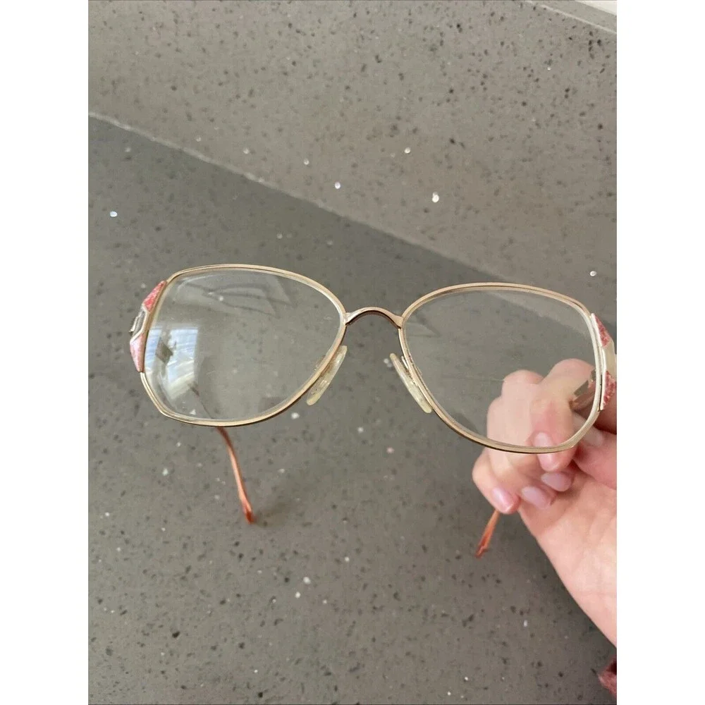 Fantasy by MARCOLIN Mod 7085 Col 823 53-15-130 Italy 80's Eyeglasses Frames ONLY